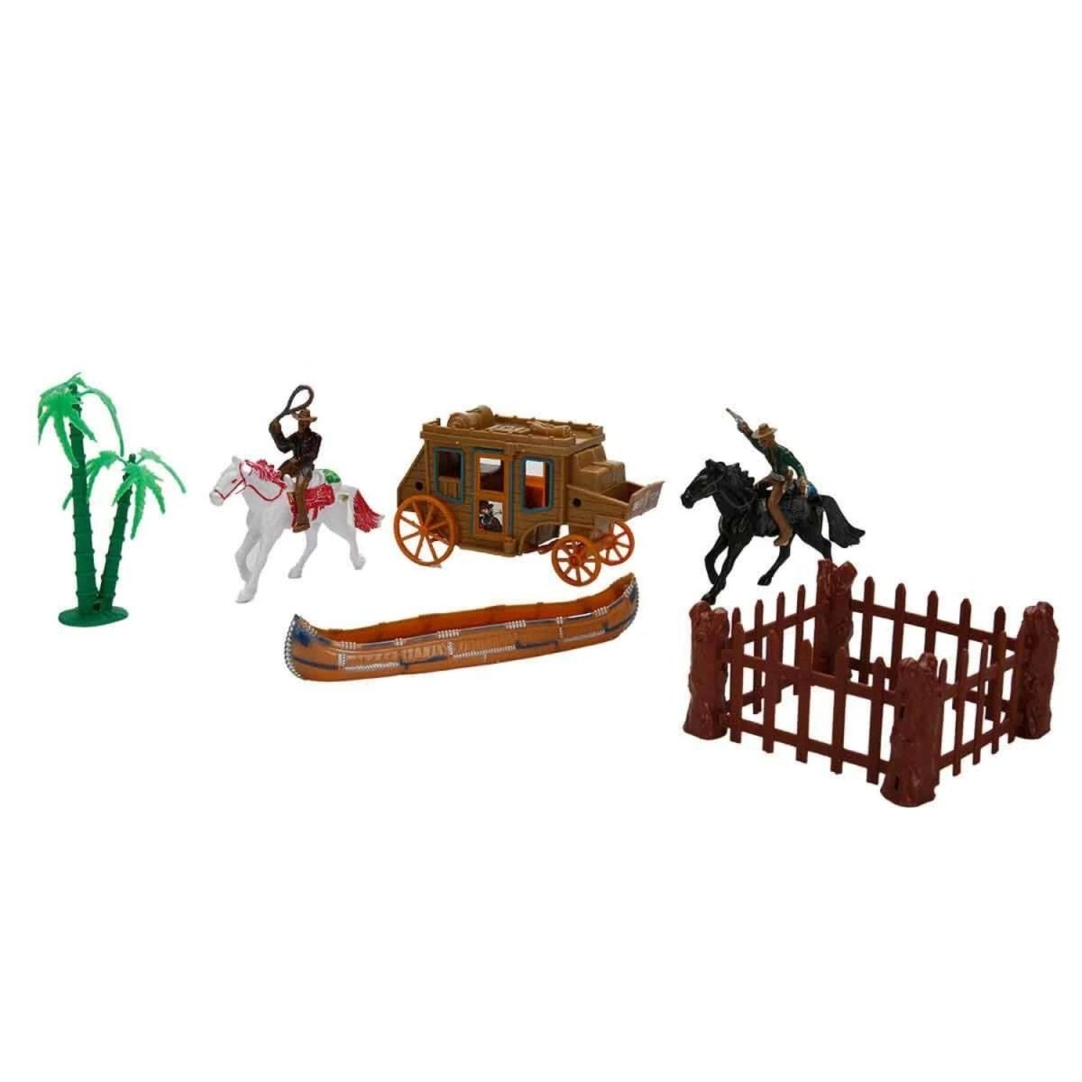 Wild West Hero Kovboy Figürleri Oyun Seti - Roket Oyuncak