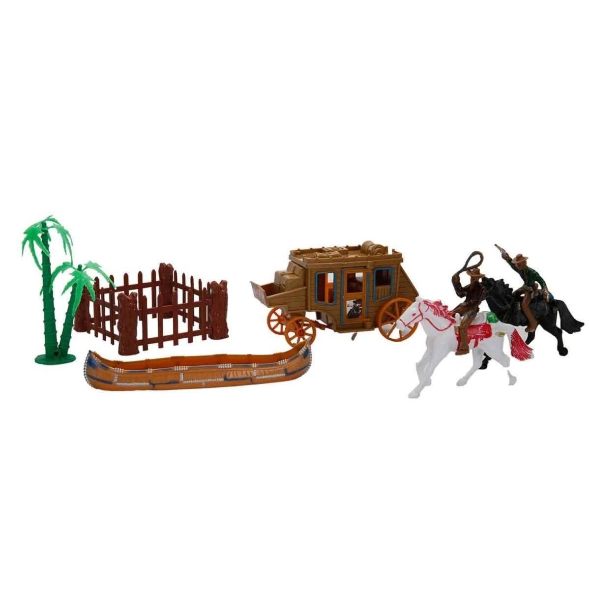Wild West Hero Kovboy Figürleri Oyun Seti - Roket Oyuncak
