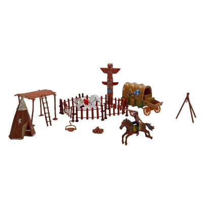 Wild West Hero Kovboy Figürleri Oyun Seti - Roket Oyuncak