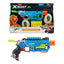 X - Shot Dino Attack Dino Striker 30 Metre Atış Menzilli, 16 Sünger Dartlı ve 4 Adet Dinozor Yumurtası Hedefli 32 cm Dart Atan Silah - Roket Oyuncak