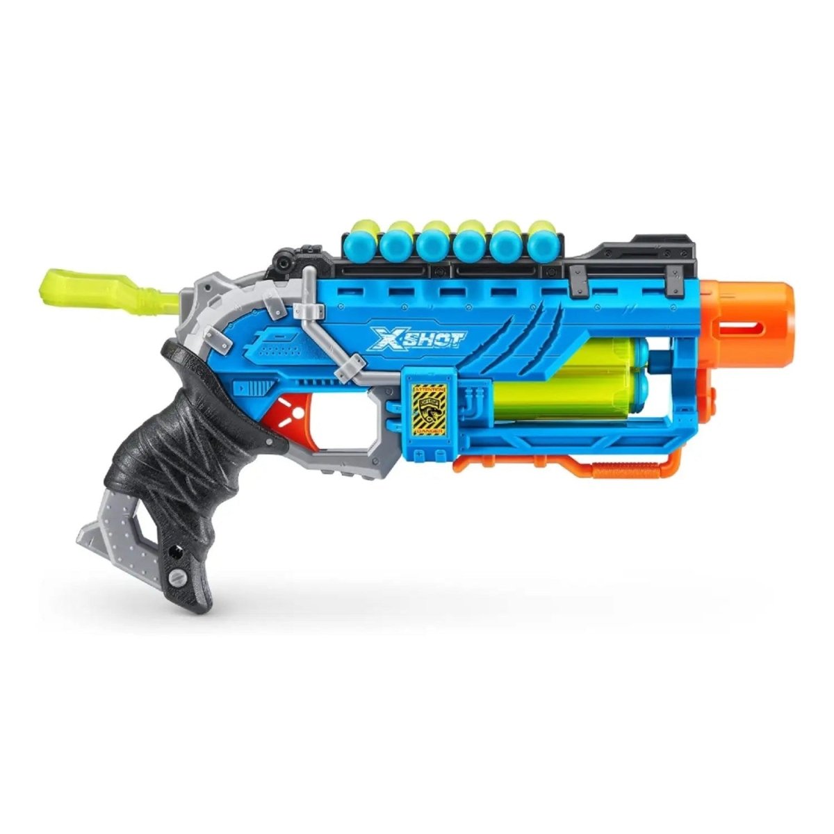 X Shot Dino Striker 16 Mermili Sünger Dart Atan Silah 32 Cm - Roket Oyuncak