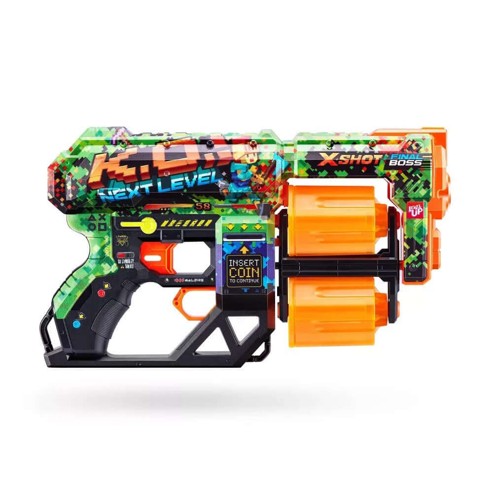 X Shot Skins Dread 12 Mermili Sünger Dart Atan Silah K.O. - Roket Oyuncak