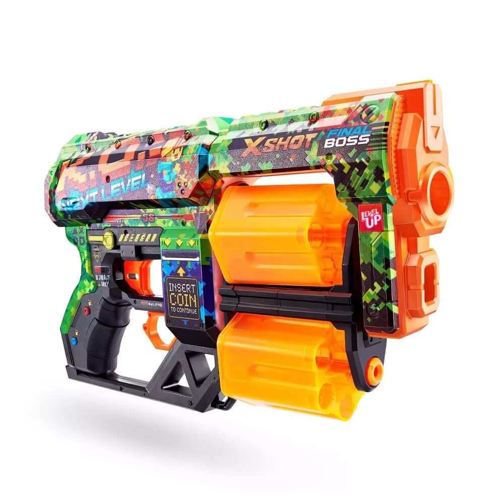 X Shot Skins Dread 12 Mermili Sünger Dart Atan Silah K.O. - Roket Oyuncak