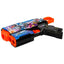 X - Shot Skins Flux Sonic The Hedgehog Super Speed 27 Metre Menzilli, 8 Sünger Dartlı, Sonic Lisanslı ve 21 cm Uzunluğunda Aksiyon Silahı - Roket Oyuncak