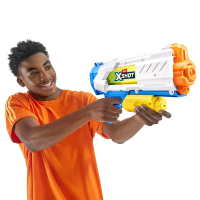 XShot Medium Fast - Fill Hızlı Dolum Su Tabancası 1 Saniyede Su Doldurma Teknolojili, 10 Metre Menzilli Profesyonel Su Blasterı - Roket Oyuncak