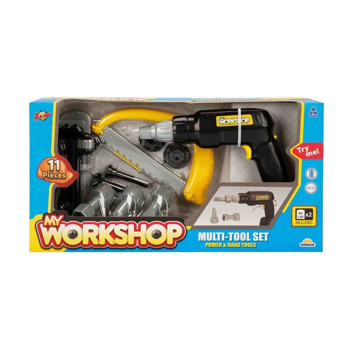 Zapp Toys My Workshop Elektronik Tornavida Tamir Seti 11 Parça - Roket Oyuncak