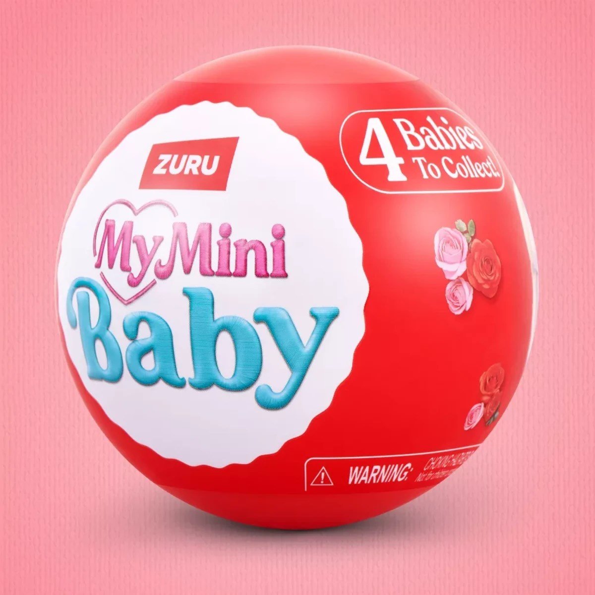 Zuru My Mini Baby Sweet Hearts Seri 1: Özel Kalp Kapsül İçinde Ultra Gerçekçi Mikro Bebek ve Tematik Oyun Aksesuarları - Roket Oyuncak