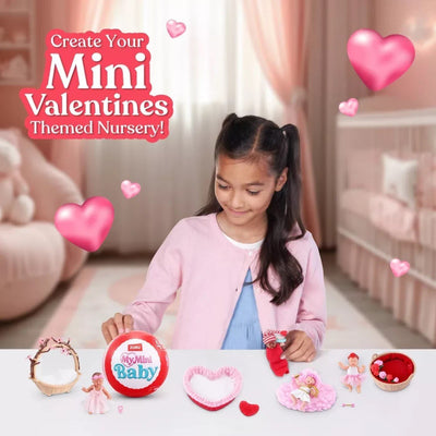 Zuru My Mini Baby Sweet Hearts Seri 1: Özel Kalp Kapsül İçinde Ultra Gerçekçi Mikro Bebek ve Tematik Oyun Aksesuarları - Roket Oyuncak