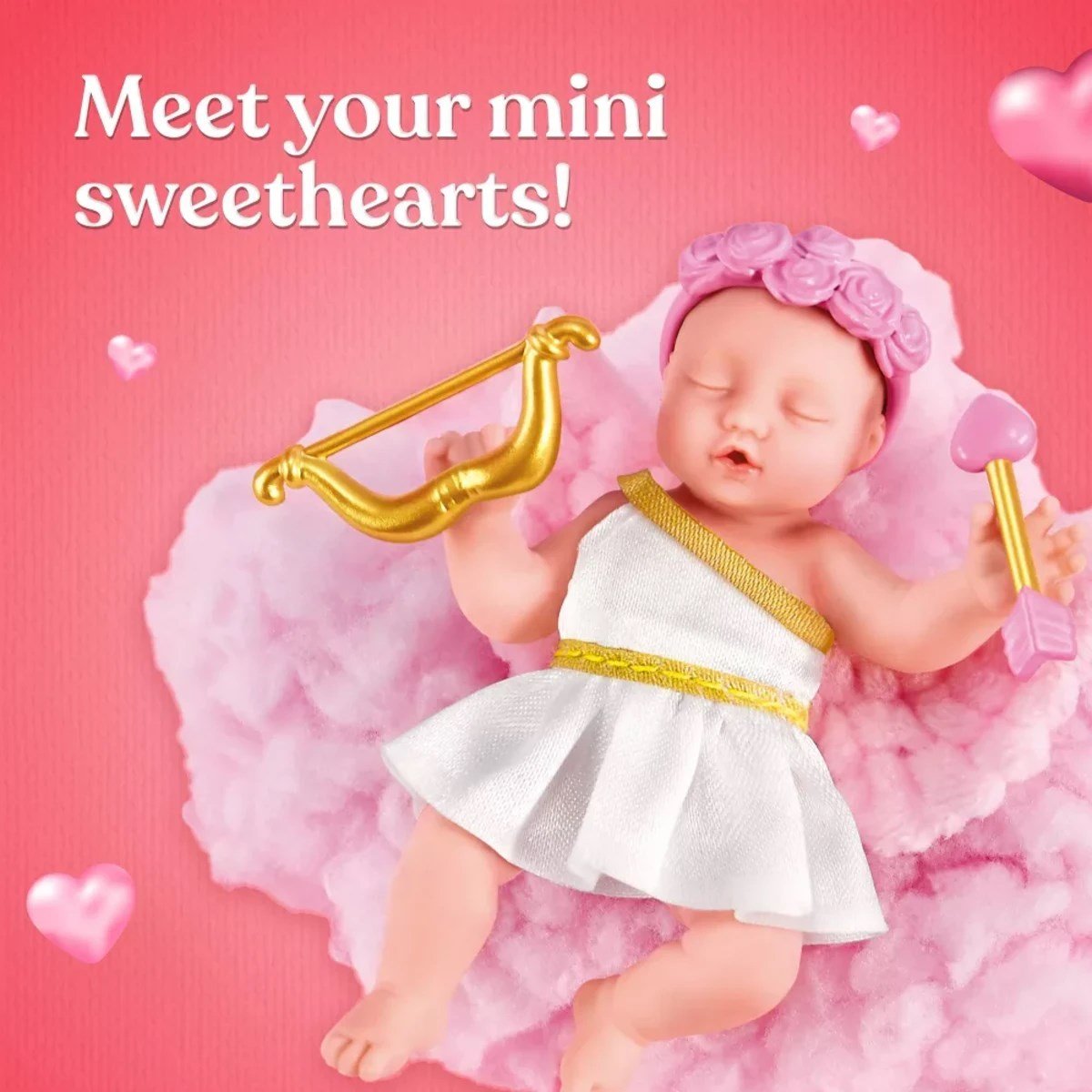 Zuru My Mini Baby Sweet Hearts Seri 1: Özel Kalp Kapsül İçinde Ultra Gerçekçi Mikro Bebek ve Tematik Oyun Aksesuarları - Roket Oyuncak