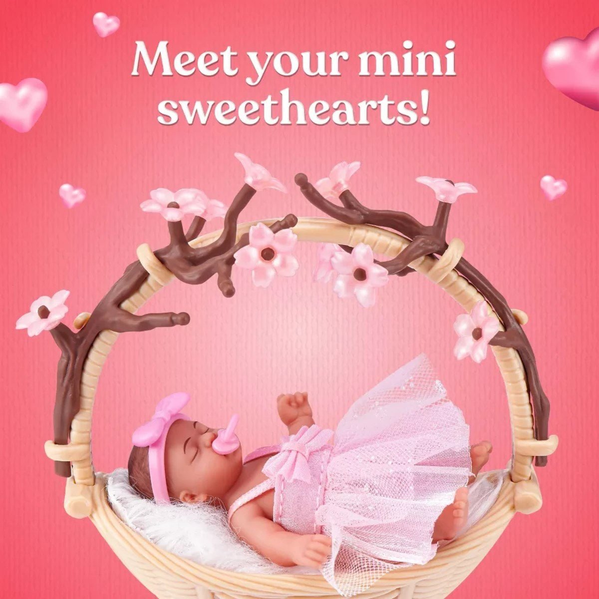Zuru My Mini Baby Sweet Hearts Seri 1: Özel Kalp Kapsül İçinde Ultra Gerçekçi Mikro Bebek ve Tematik Oyun Aksesuarları - Roket Oyuncak